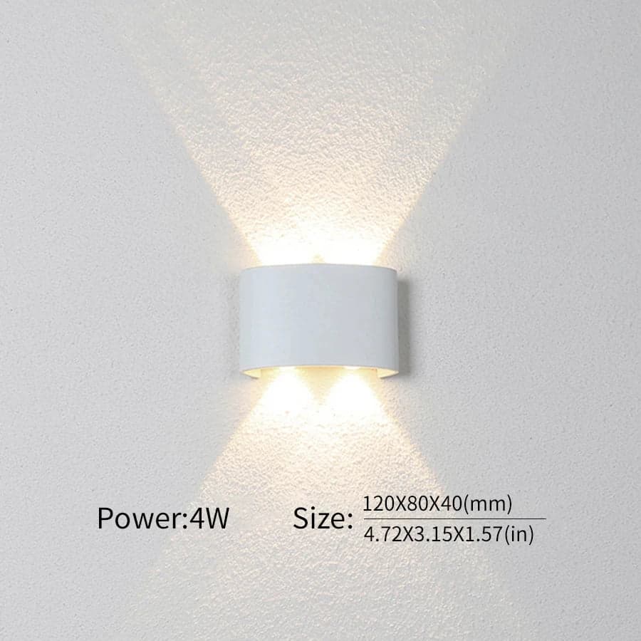 Kinkiet LED zewnętrzny | Wodoodporny 2W-10W 6