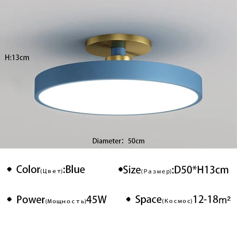 Lampa Sufitowa LED | Nowoczesny Design 1.5kg 16