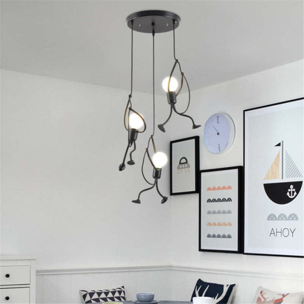 Lampa Wisząca | Metalowa Konstrukcja 1,5kg 3