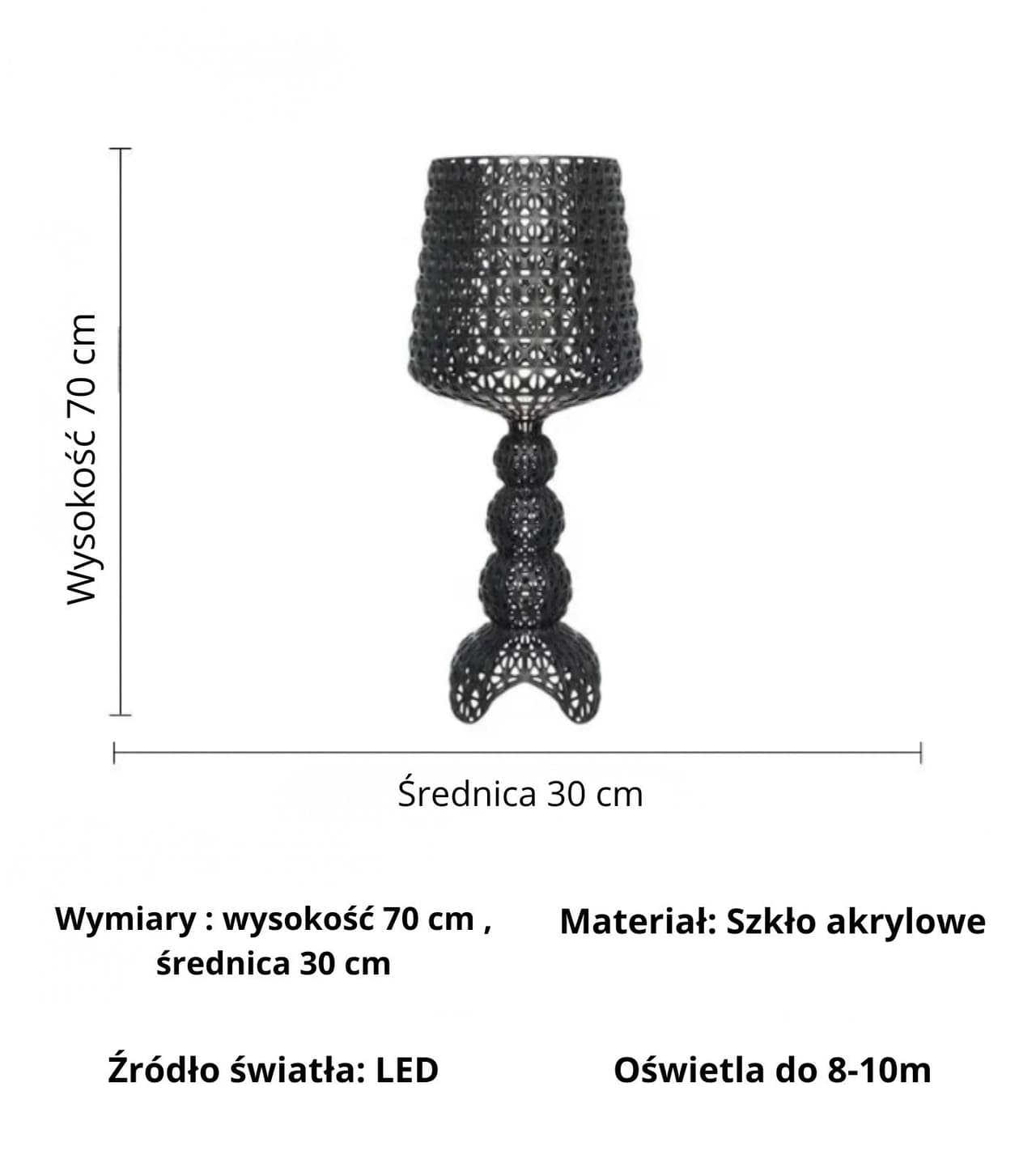 Lampa Podłogowa KABUKI | Elegancki Design, 1,65 kg 4