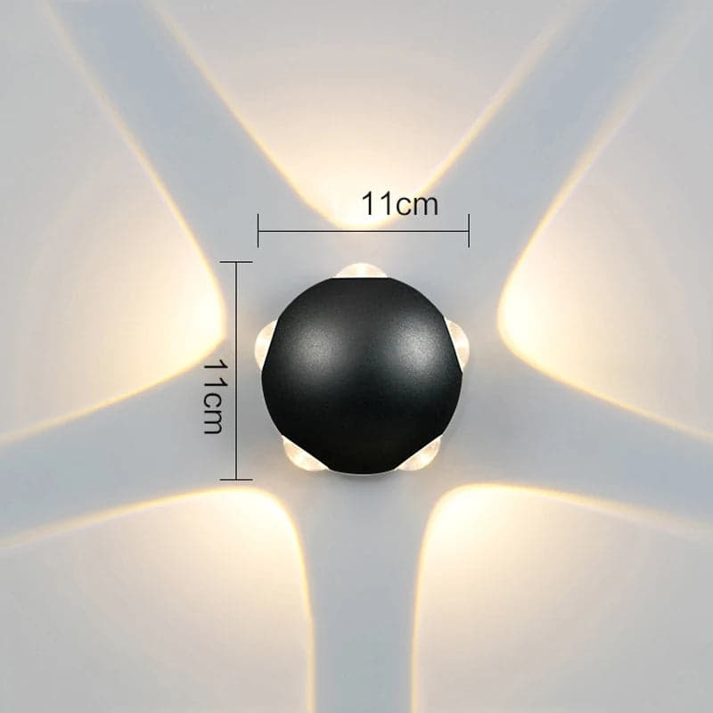Kinkiet LED Zewnętrzny | Wodoodporny 0.6 kg 5