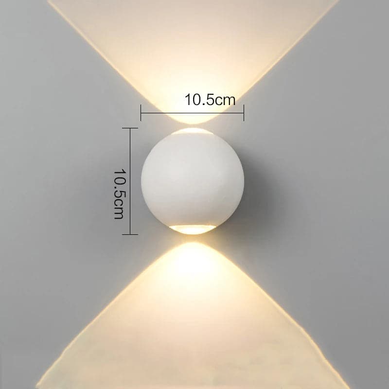 Kinkiet LED Zewnętrzny | Wodoodporny 0.6 kg 4
