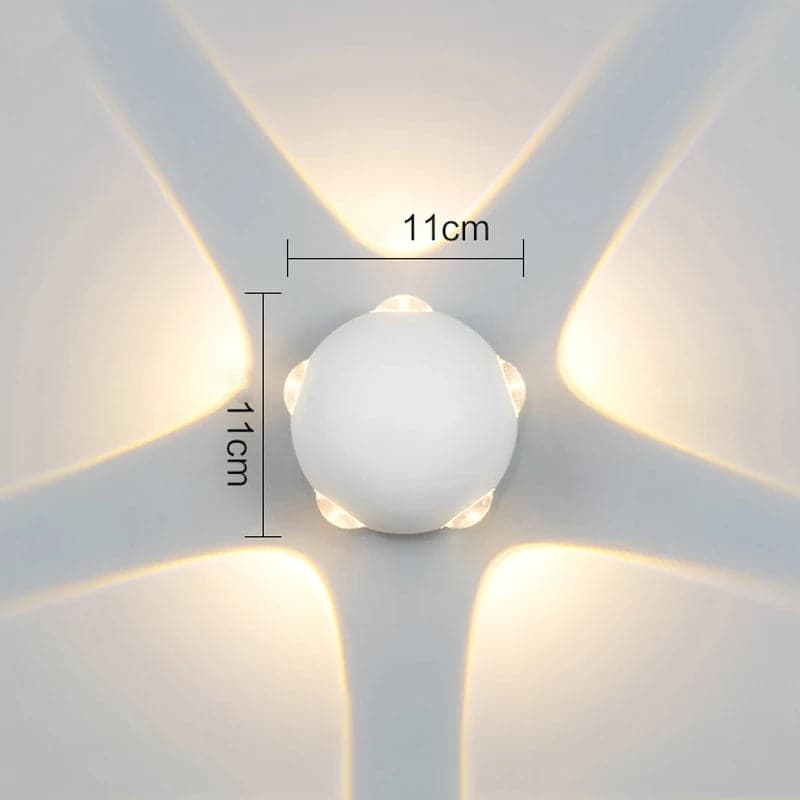 Kinkiet LED Zewnętrzny | Wodoodporny 0.6 kg 2