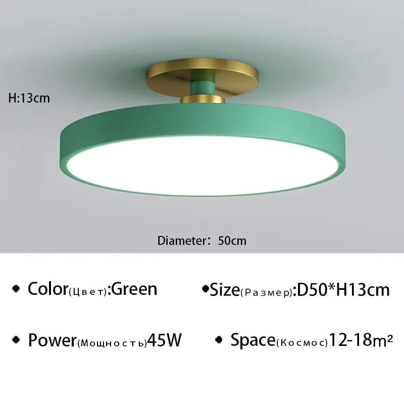 Lampa Sufitowa LED | Nowoczesny Design 1.5kg 11