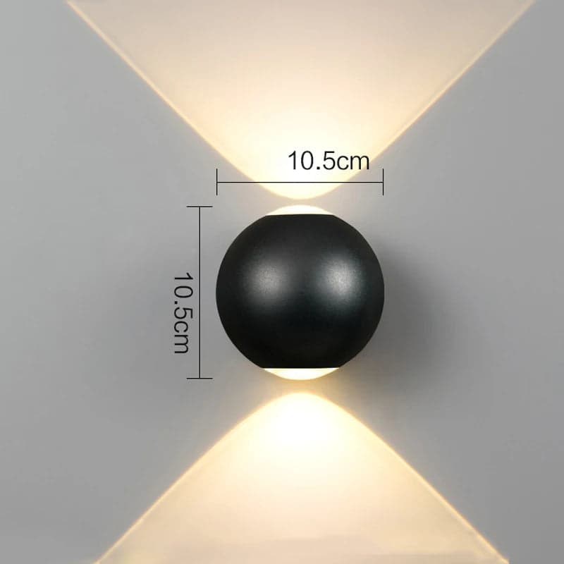 Kinkiet LED Zewnętrzny | Wodoodporny 0.6 kg 3