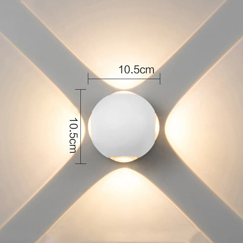 Kinkiet LED Zewnętrzny | Wodoodporny 0.6 kg 7