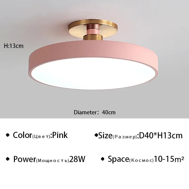 Lampa Sufitowa LED | Nowoczesny Design 1.5kg 21