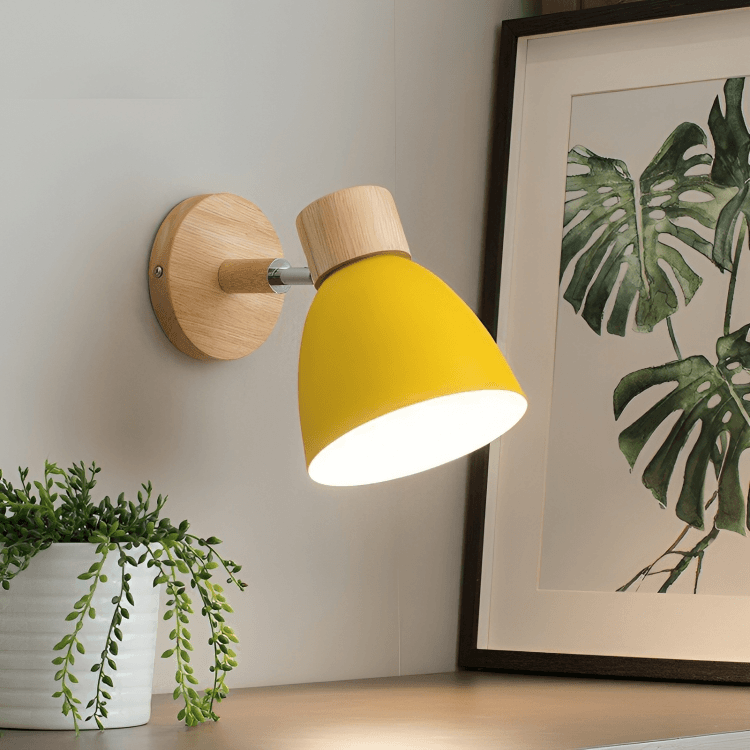 Kinkiet Ścienny Nordic LED – Minimalistyczne Oświetlenie do Sypialni